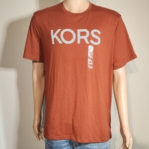 Michael Kors Men's Brick Red Tee